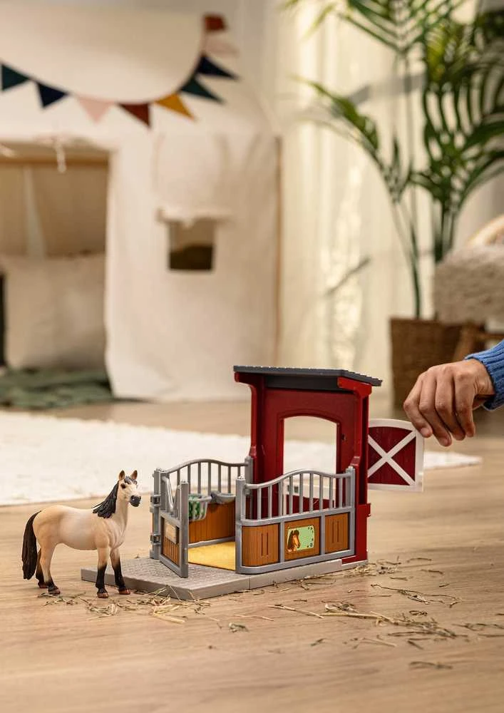 Schleich Figūrėlė boksininko su mustango kumele