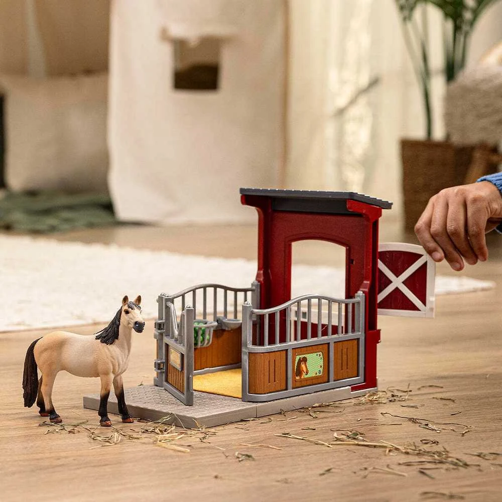 Schleich Figūrėlė boksininko su mustango kumele