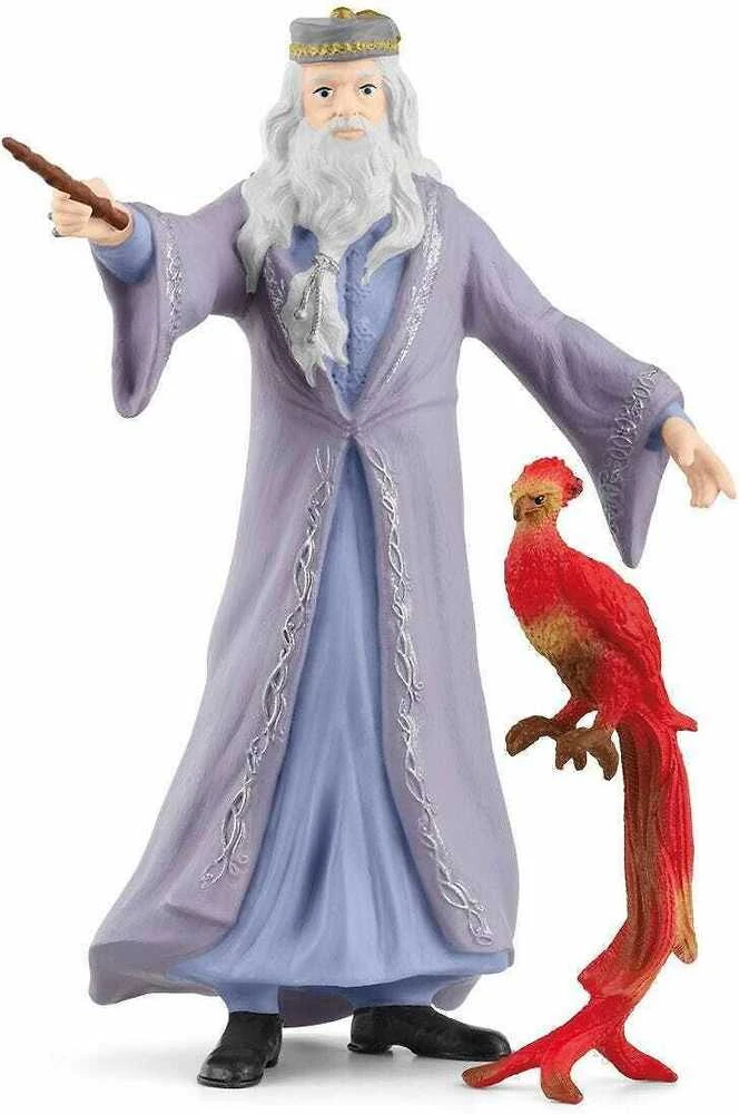 Schleich Figūrėlės Dumbledore ir Fawkes Wizarding World