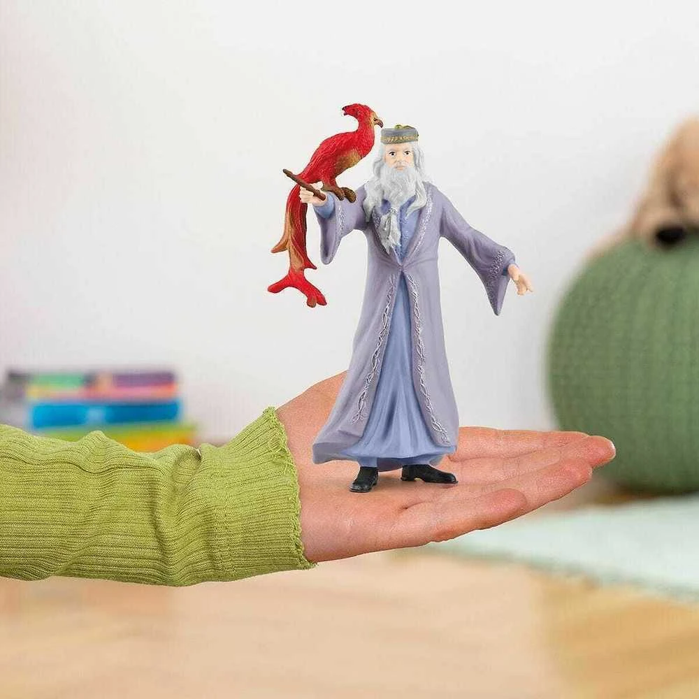 Schleich Figūrėlės Dumbledore ir Fawkes Wizarding World