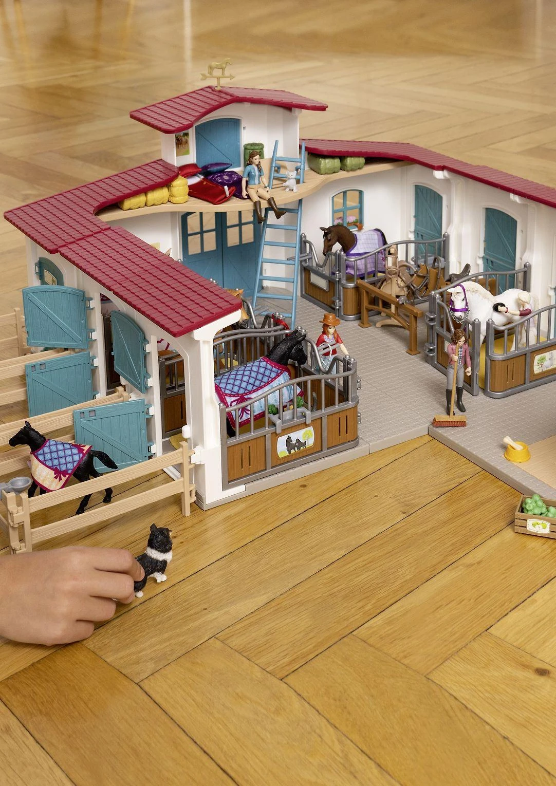 SCHLEICH HORSE CLUB Raitelio kambarys