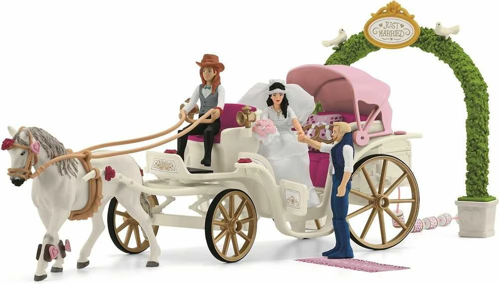 SCHLEICH HORSE CLUB Vestuvinė karieta