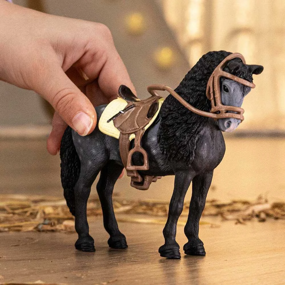 SCHLEICH HORSE CLUB Pura Raza Española veislės kumelė su priedais