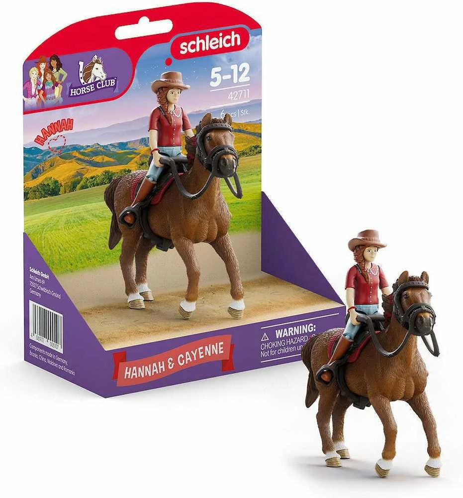 SCHLEICH HORSE CLUB Hana ir Kajenas