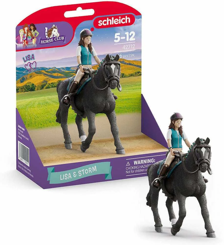 SCHLEICH HORSE CLUB Liza ir Štormas