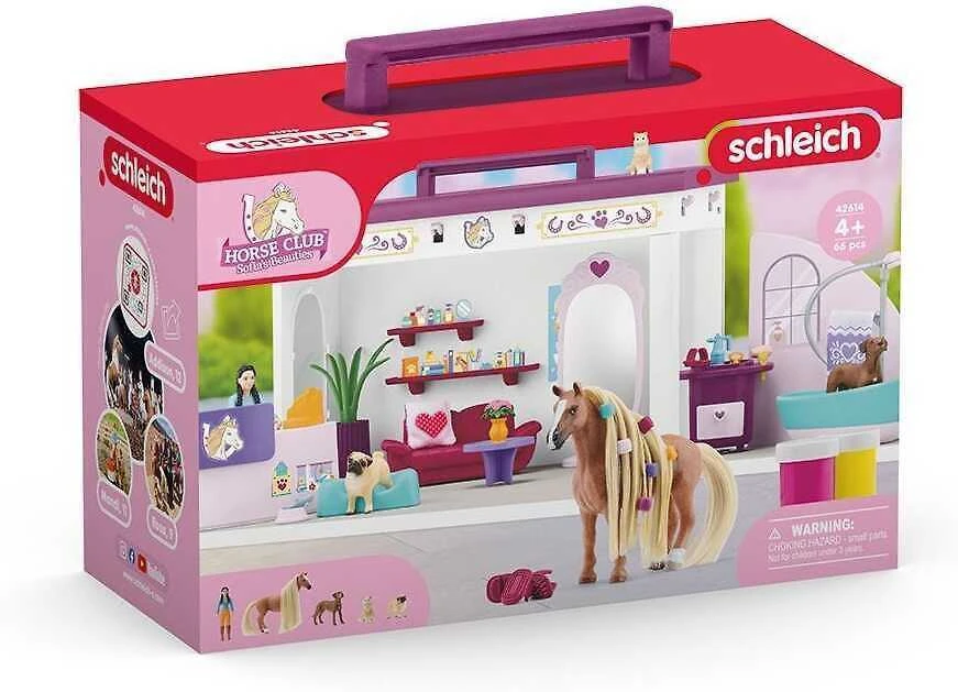 SCHLEICH SOFIA`S BEAUTIES Gyvūnų grožio salonas