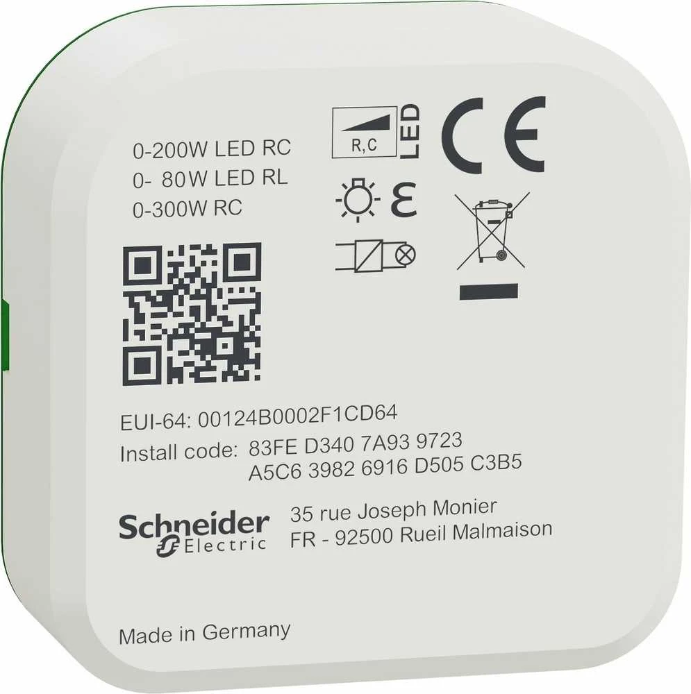 SCHNEIDER ELECTRIC WISER CONTROLLER MODULE ZIGBEE 3.0