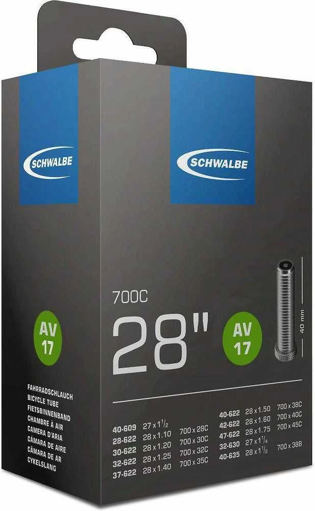 Kamera 28" Schwalbe 17- Schrader 28-47-622-635