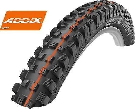 „Schwalbe Magic Mary SnakeSkin Addix Soft“ kalnų dviračio padanga, 27,5 x 2,80, 650 B