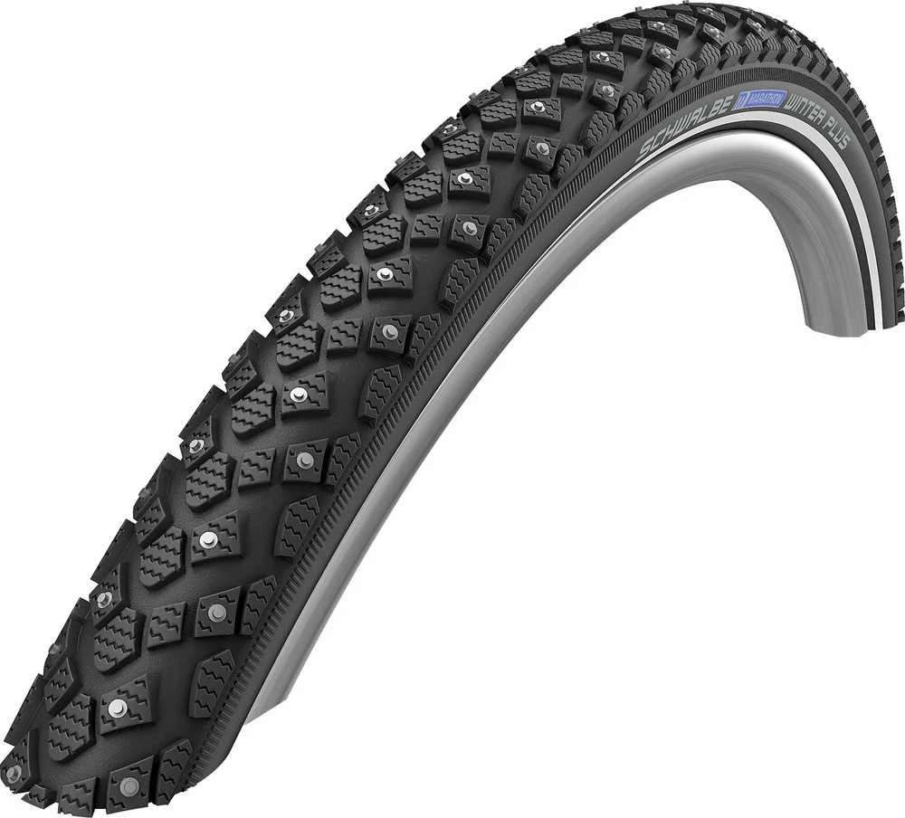 Dviratis 26" Schwalbe Marathon Winter Plus HS 396 Perf Wired 47-559 / 26x1.75 Reflex
