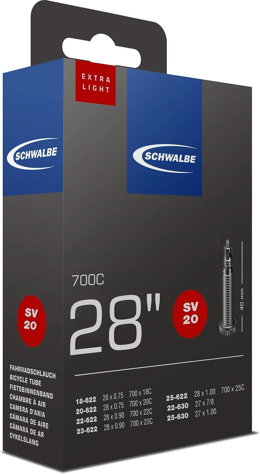 Kamera 28/27" Schwalbe SV20 ExtraLight (18/25-622)