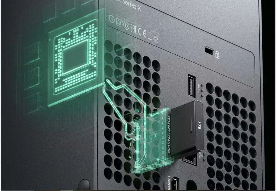 Kietasis diskas „SEAGATE“ atminties išplėtimo plokštė, skirta „XBOX Series X S“ (CFXSSD/1TB/PCIE)
