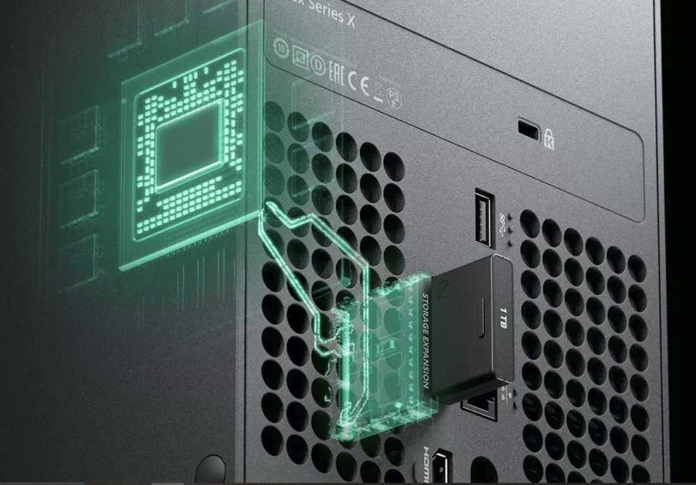 Kietasis diskas „SEAGATE“ atminties išplėtimo plokštė, skirta „XBOX Series X S“ (CFXSSD/1TB/PCIE)