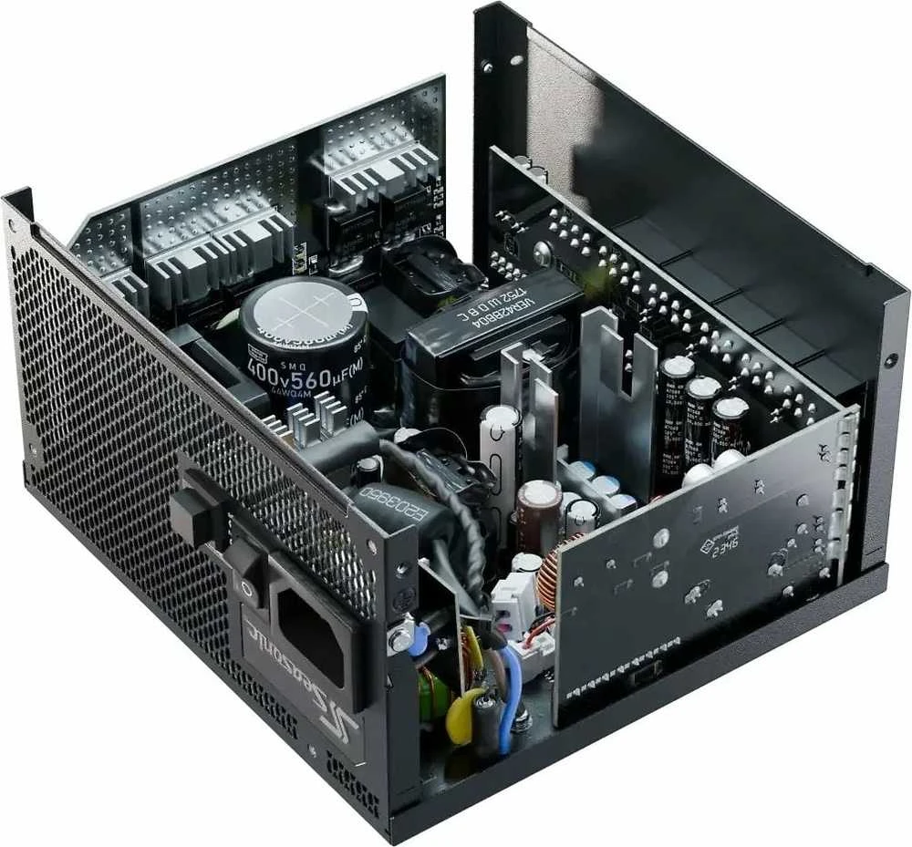 Seasonic Focus GX 80 PLUS Gold PSU, modular – 750 Watt, juodos spalvos