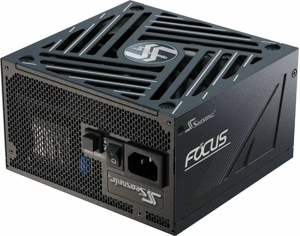 „Seasonic Focus GX 80 PLUS Gold“ maitinimo šaltinis, modulinis – 850 vatų, juodas