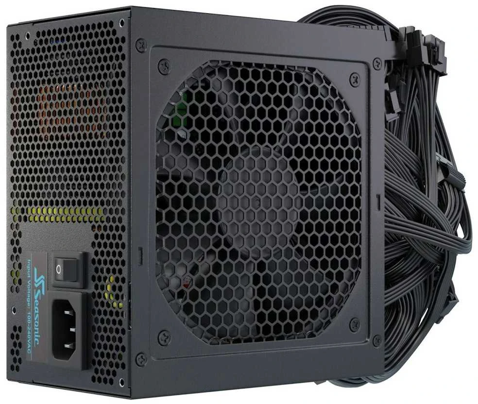 Seasonic G12 GC 80 PLUS Gold PSU – 750 Watt, juodos spalvos