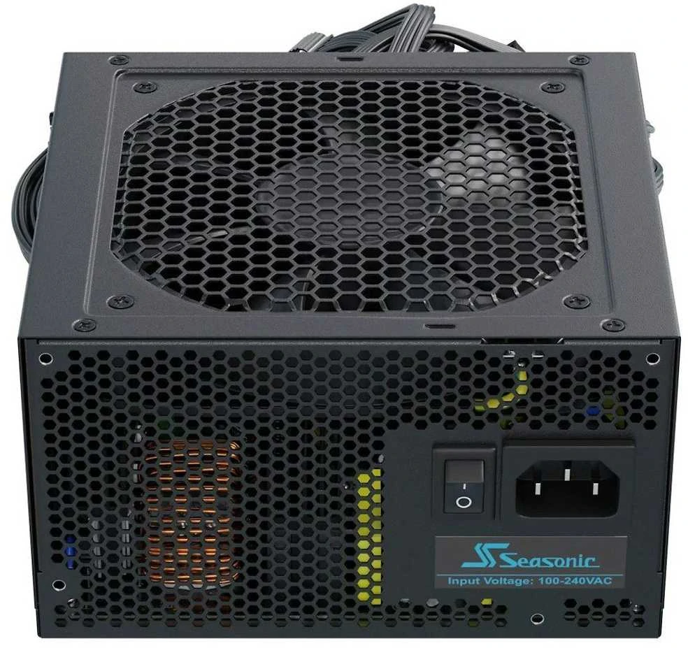 Seasonic G12 GC 80 PLUS Gold PSU – 750 Watt, juodos spalvos