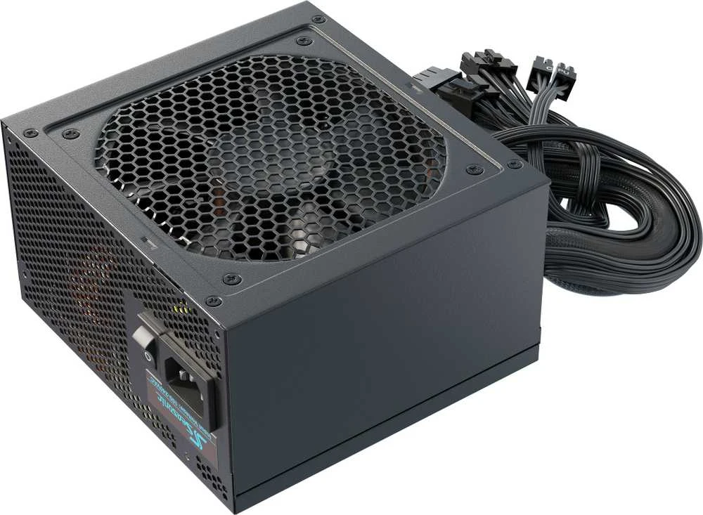 „Seasonic G12 GM 80 PLUS Gold“ maitinimo šaltinis, pusiau modulinis – 650 vatų, juodas