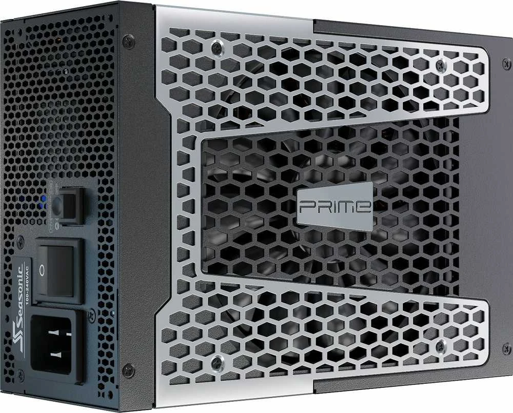 „Seasonic Prime TX-1300“, 80 PLUS Titanium maitinimo blokas, modulinis, ATX 3.1, PCIe 5.1 × 1300 vatų