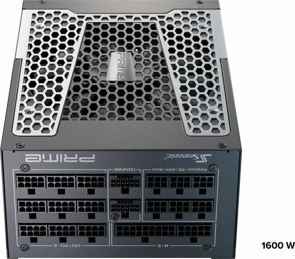 Seasonic Maitinimo blokas PRIME TX-1600 ATX 3.0, 80 PLUS Titanium sertifikatas