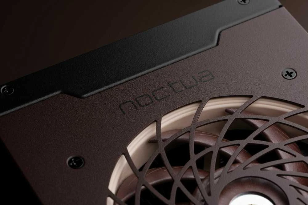 „Seasonic Prime TX-1600 Noctua Edition“ maitinimo šaltinis, „80 PLUS Titanium“, modulinis, ATX 3.1, PCIe 5.0 × 1600 vatų