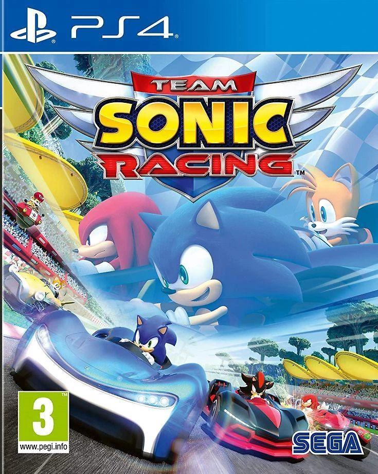 Sony Team Sonic Racing, PS4 PlayStation 4 Pagrindinis