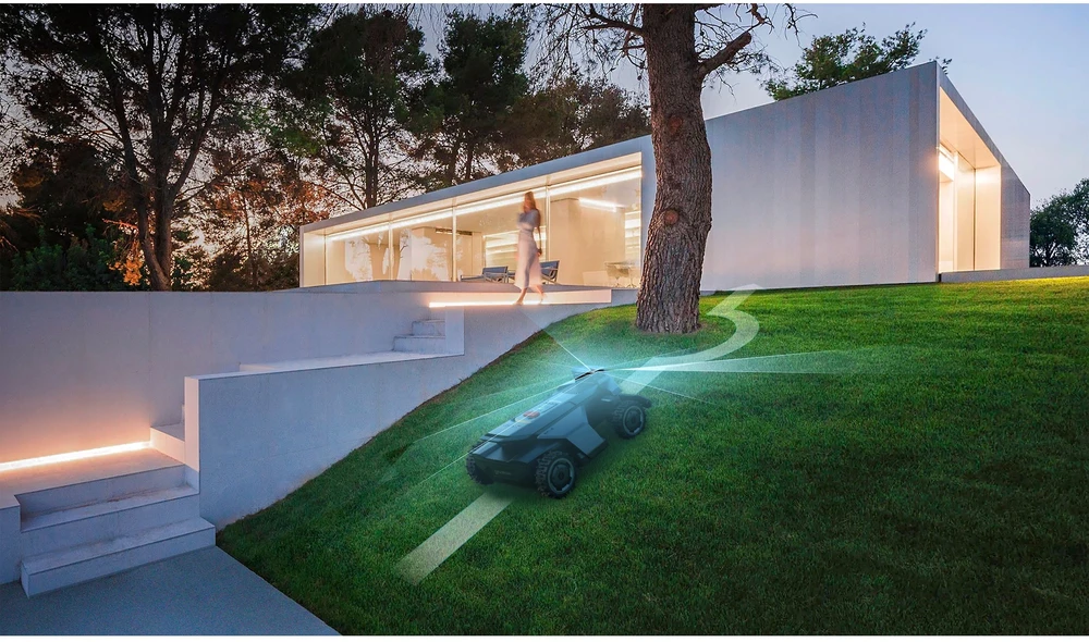 Vejos robotas SEGWAY Navimow X420E AWD (2000 m²)
