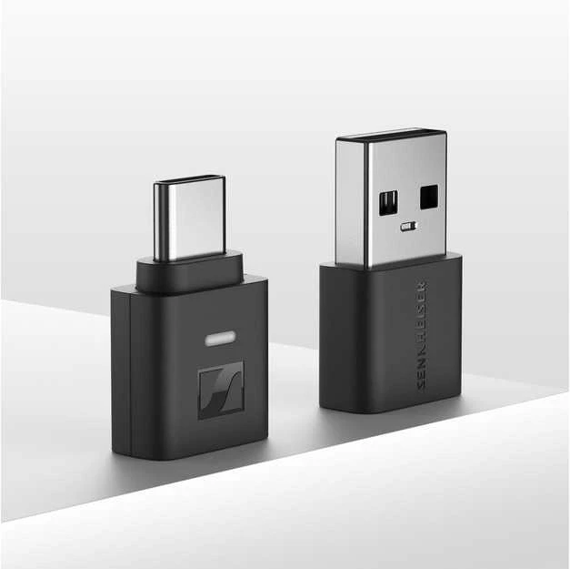 „Sennheiser BTD 700 USB-C + USB-A Bluetooth“ adapteris, ES