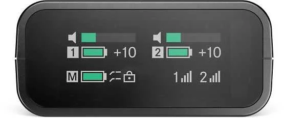 „Sennheiser PROFILE WIRELESS“ 2 kanalų rinkinys – 2,4 GHz daugiafunkcinė belaidžio mikrofono sistema