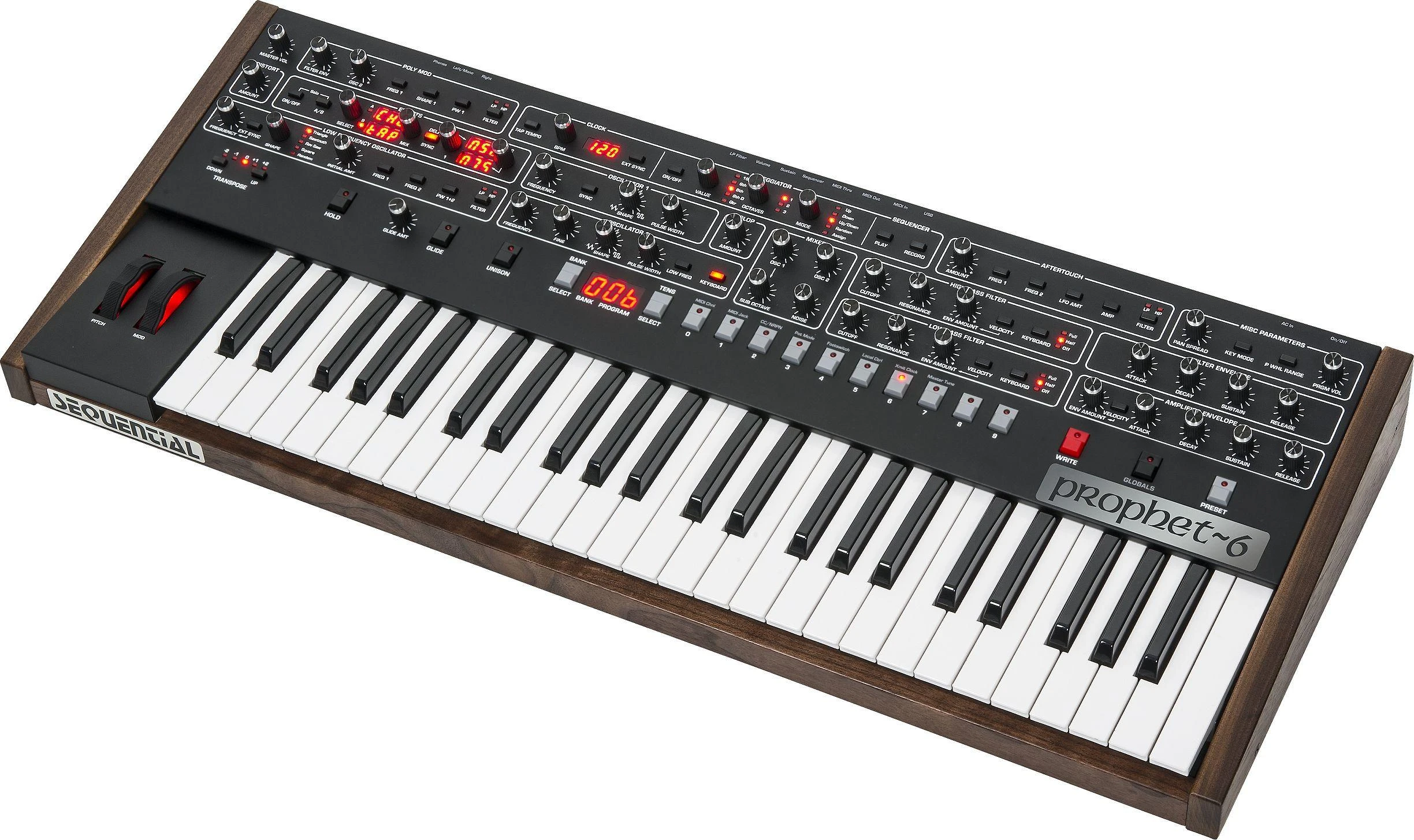 Sequential Prophet 6 analoginis sintezatorius