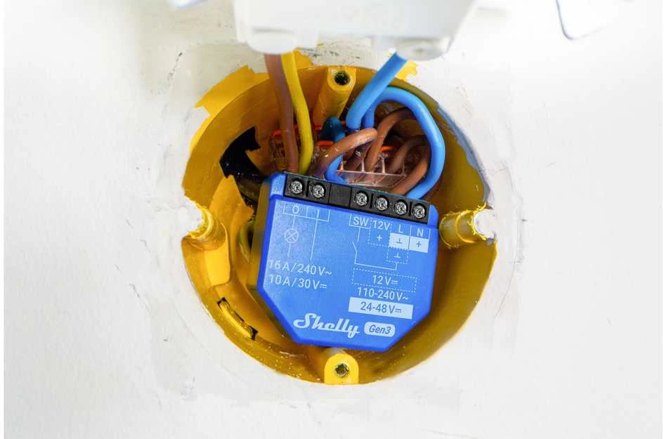 Shelly 1 Gen3 1 kanalo relė 16A (Wifi, Bluetooth)