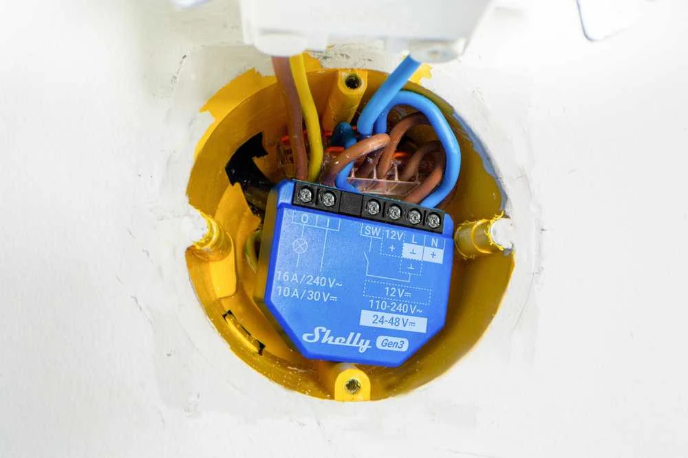 Shelly 1 Gen3 1 kanalo relė 16A (Wifi, Bluetooth)