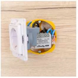 Shelly EM Mini Gen4 galios matuoklio modulis 16A (WiFi, Bluetooth, Zigbee, Matter)