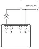 Shelly EM Mini Gen4 galios matuoklio modulis 16A (WiFi, Bluetooth, Zigbee, Matter)