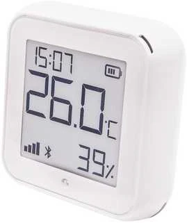 Temperatūros ir drėgmės jutiklis WIFI Shelly H&amp;T gen3 (balta)