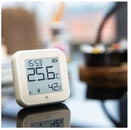 Shelly H&T GEN3 Wifi temperatūros ir drėgmės sensorius IVORY