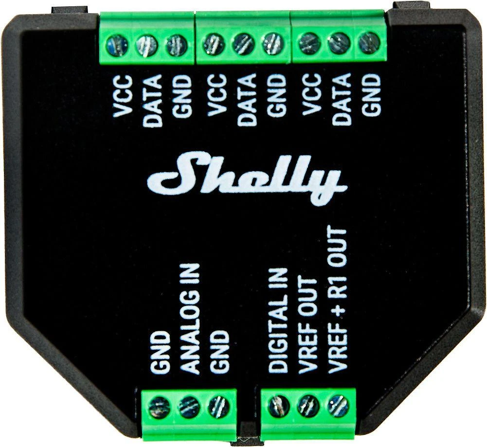 SHELLY PLUS ADD-ON priedas Plus, GEN3, GEN4 serijos relėms
