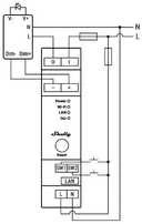 Shelly Pro Dimmer 0/1-10V PM apšvietimo valdiklis