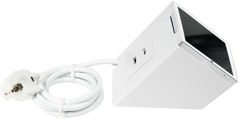 Shelly Wall Ekranas stendo priedas USB, baltas