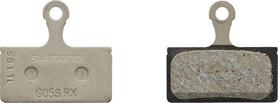 Stabdžių kaladėlės Shimano Resin G05S Incl Spring/Split