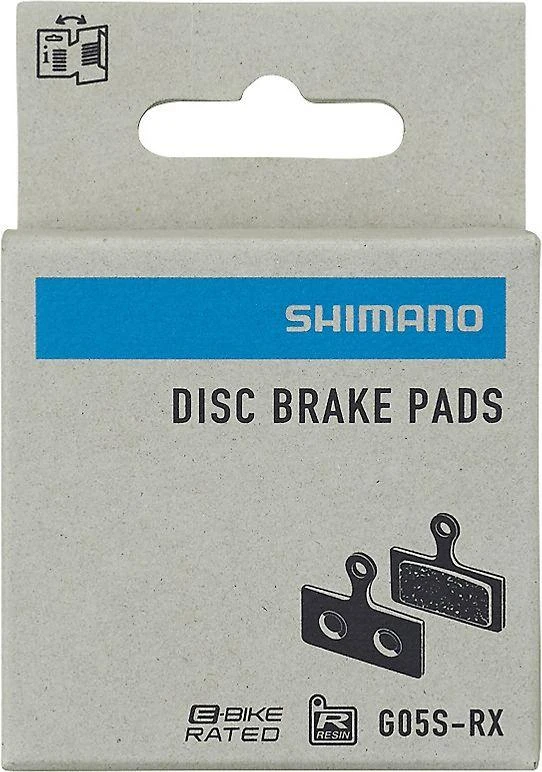 Stabdžių kaladėlės Shimano Resin G05S Incl Spring/Split