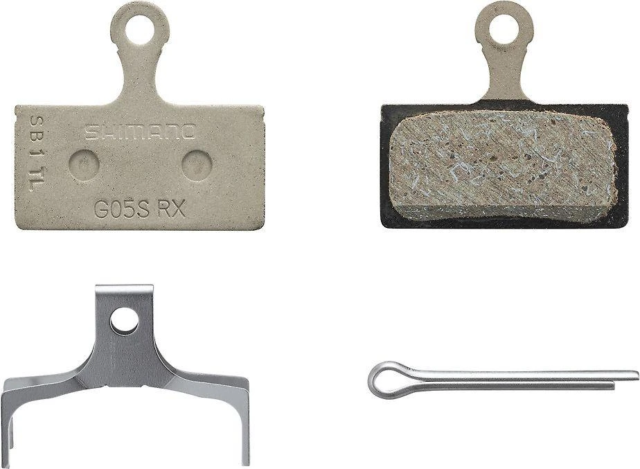 Stabdžių kaladėlės Shimano Resin G05S Incl Spring/Split