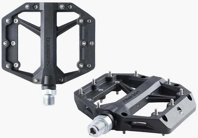 Pedalai Shimano BMX/DH PD-GR400 Flat juodas