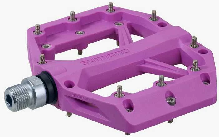 Shimano PD-GR400 Flat Pedal polkimet, violetti