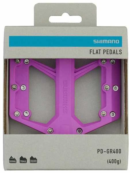 Shimano PD-GR400 Flat Pedal polkimet, violetti