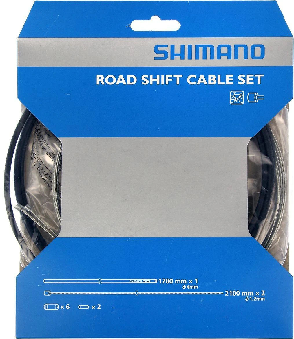 „Shimano“ pavarų perjungimo išorinių trosų komplektas OT-SIS40Black