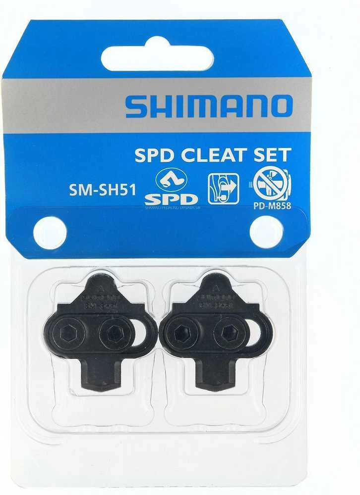 Plokštelės pedalai Shimano SPD SM-SH51