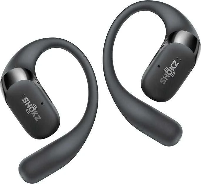 Shokz OpenFit 2 Kaulų laidumo ausinės, Juodas spalvos
