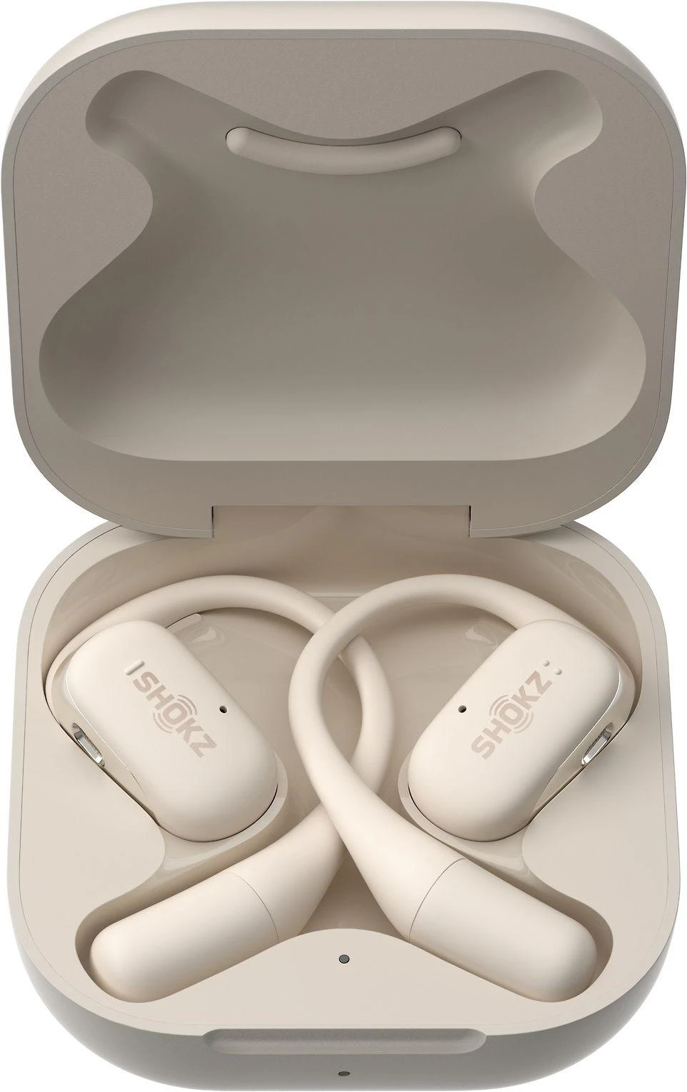 Ausinės Shokz OpenFit, Smėlio spalvos