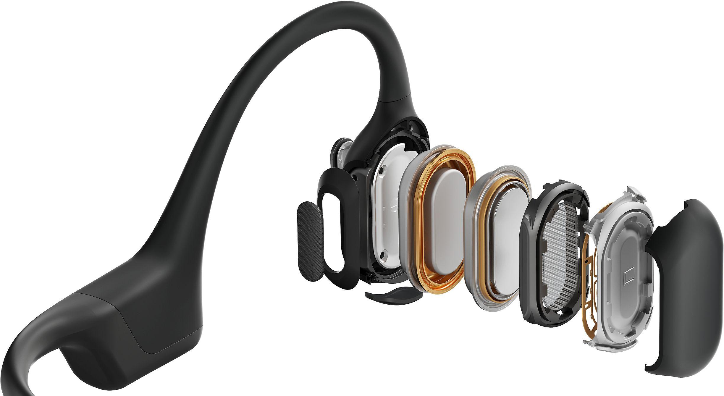 Belaidės ausinės Shokz Open Run Pro, Juodos
